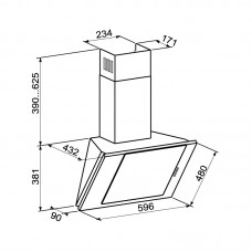 Hota Decorativa Tornado VERTIKAL 750 (60) LED BEJ